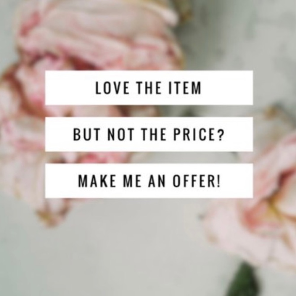 Offers welcome!!!